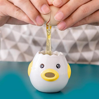 2XK-NOV Eiertrenner Ei Separator eiweißseparator küche Gadgets backen Werkzeug eiweiß (Gelb)