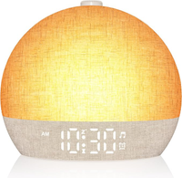 Amazon.de: Tageslichtwecker Sanftes Aufwachen für Tiefschläfer,Lichtwecker Sonnenaufgang mit 30 natürliche Klänge und Schlaf-timer 15/30/60/180Min Schlafzimmer Wecker 7 Wecktöne Geschenke für Frauen Männer Teens